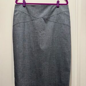 Gray Women's Pencil Skirt